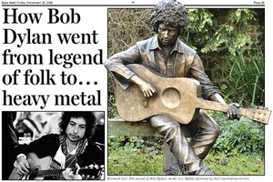 Bob Dylan bronze